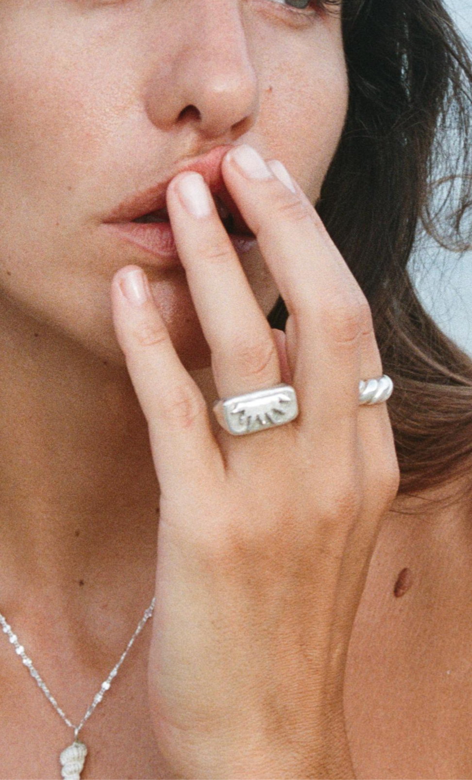 SUNRISE SIGNET | SILVER image 5