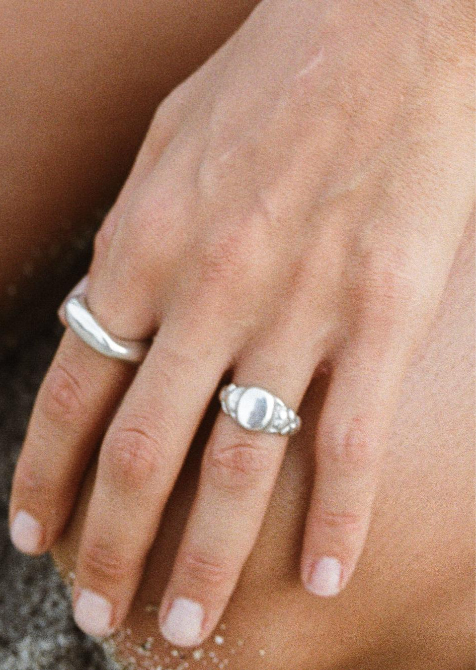 ANTIQUE SIGNET | SILVER image 0