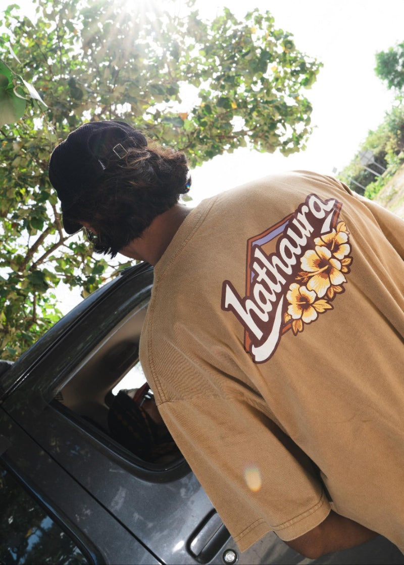 People of the Sun Tee | Washed Tobacco