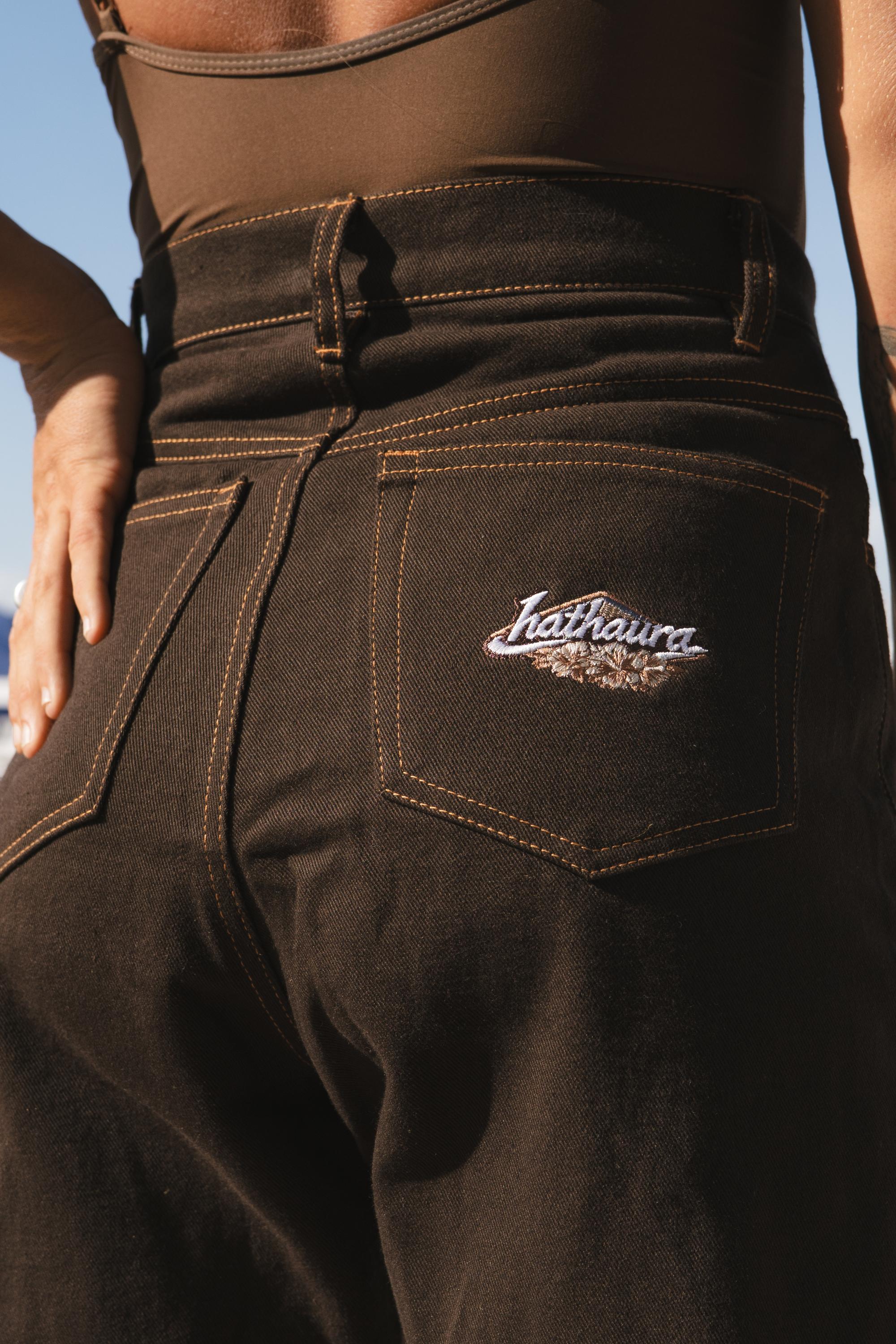 Denny Shorts | Brown Denim