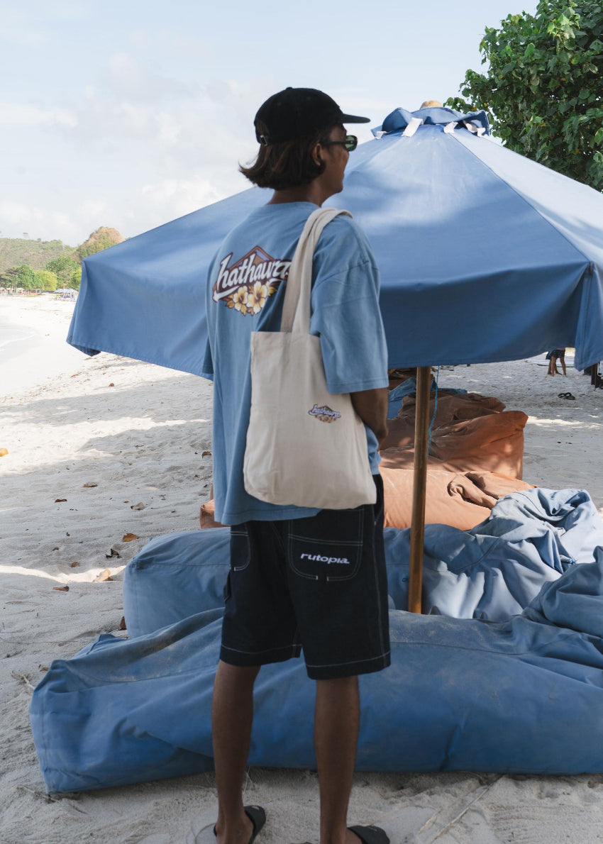 People of the Sun Tee | Washed Blue