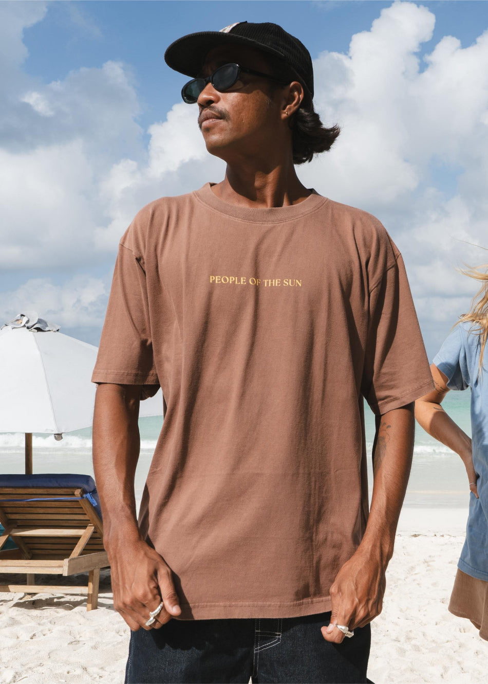People of the Sun Tee | Washed Cocoa