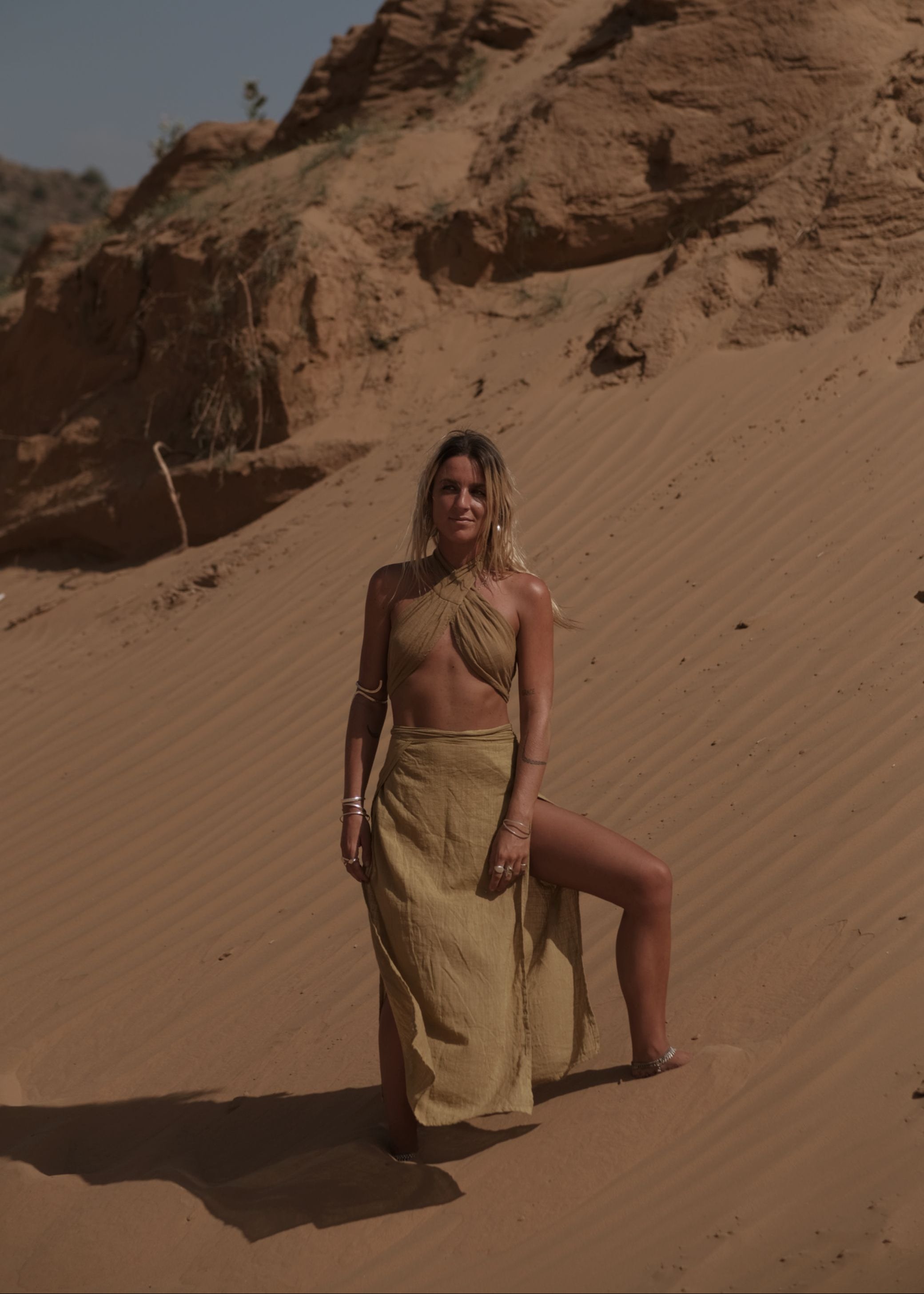 ISLA TOP | OLIVE image 7