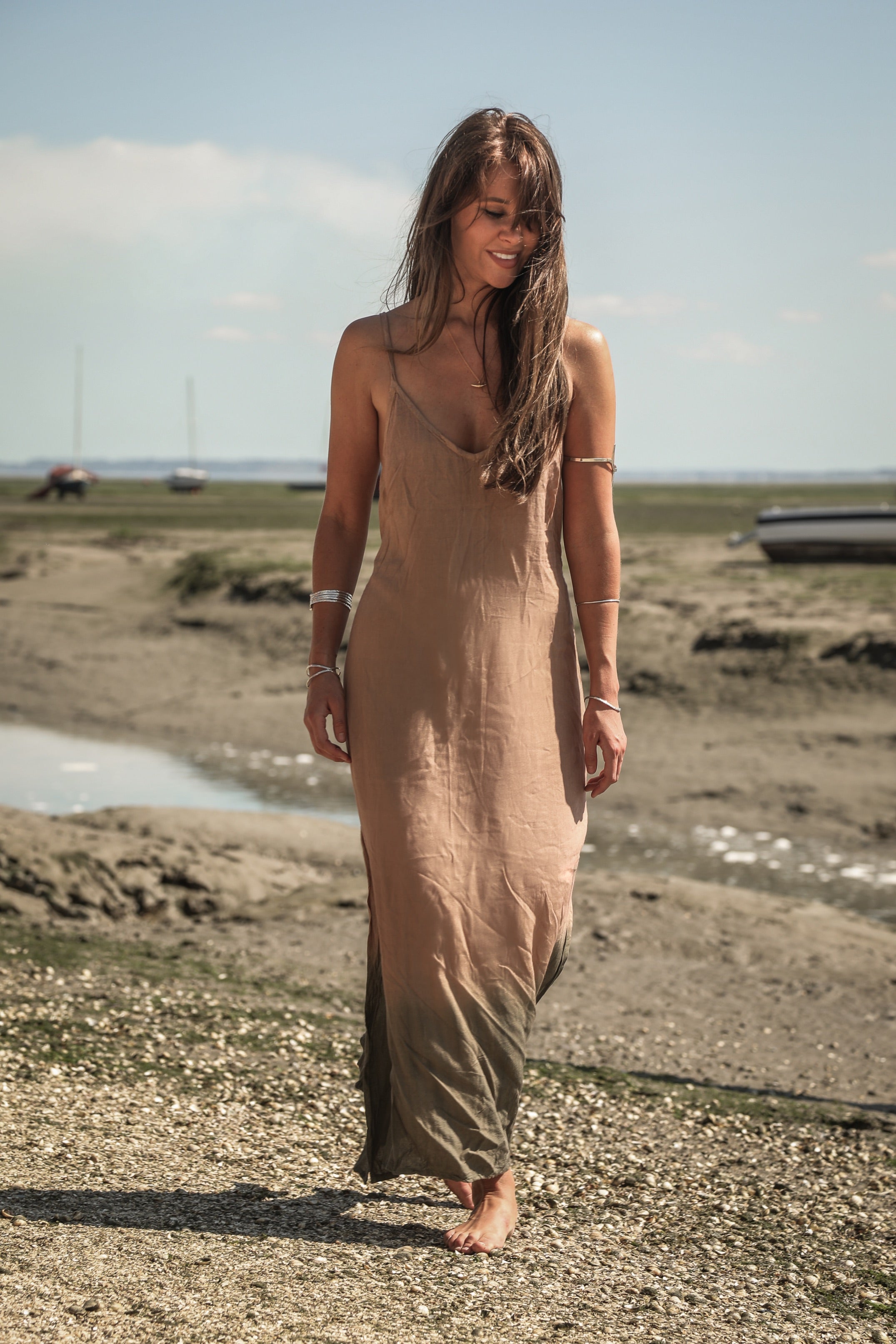 SARIYA DRESS | GREEN OMBRE image 2
