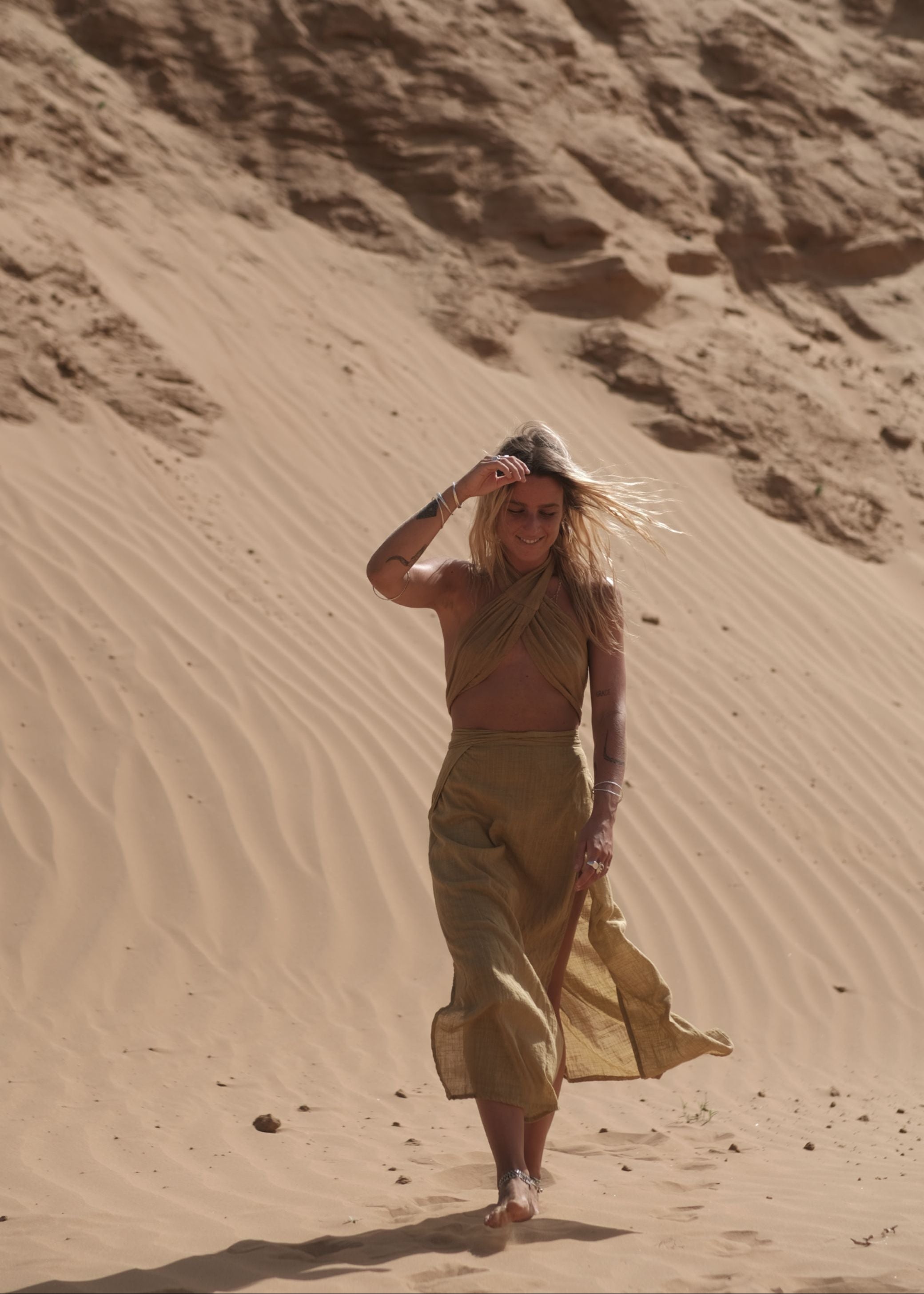 ISLA TOP | OLIVE image 5