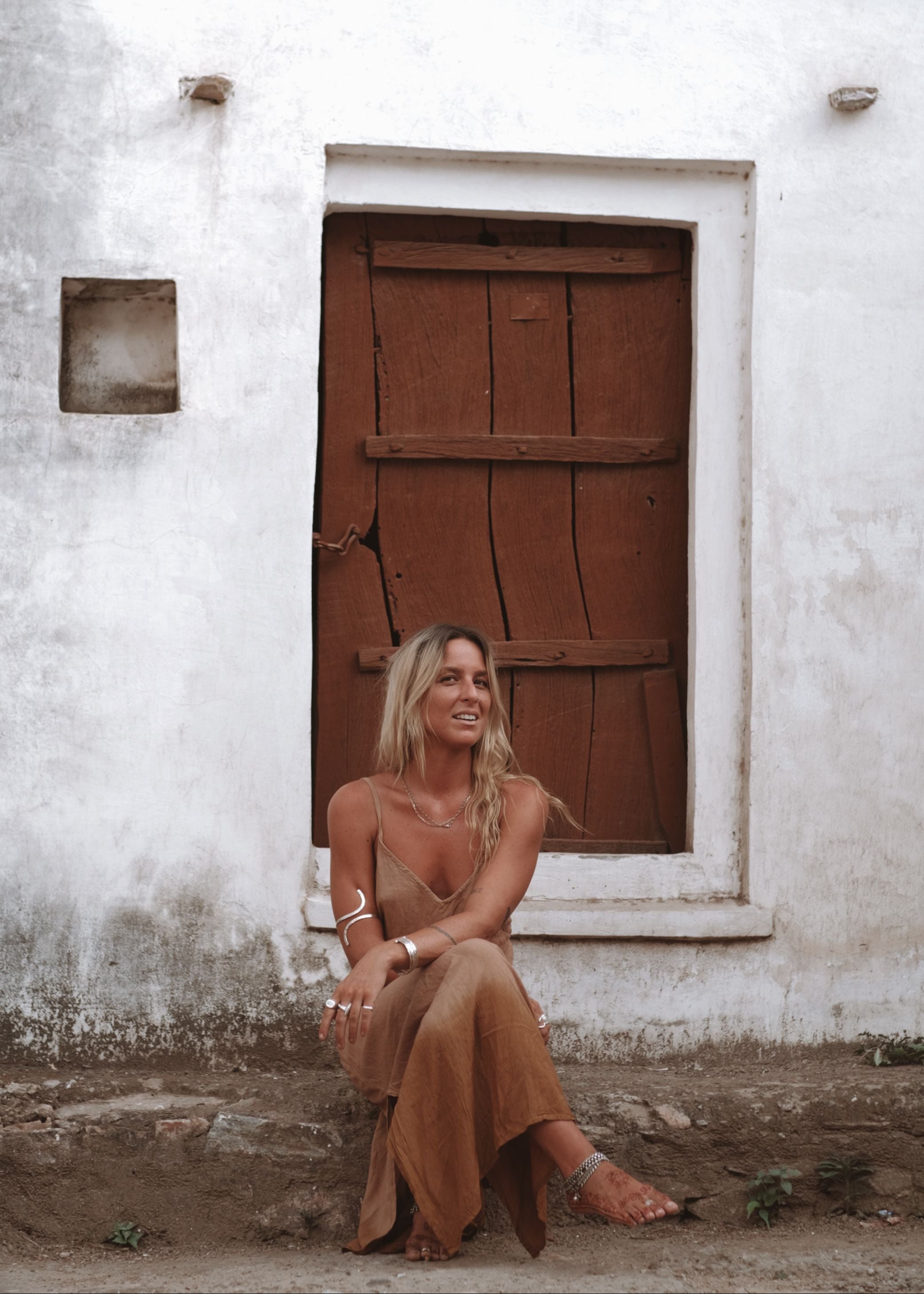 SARIYA DRESS | RUST OMBRE image 4