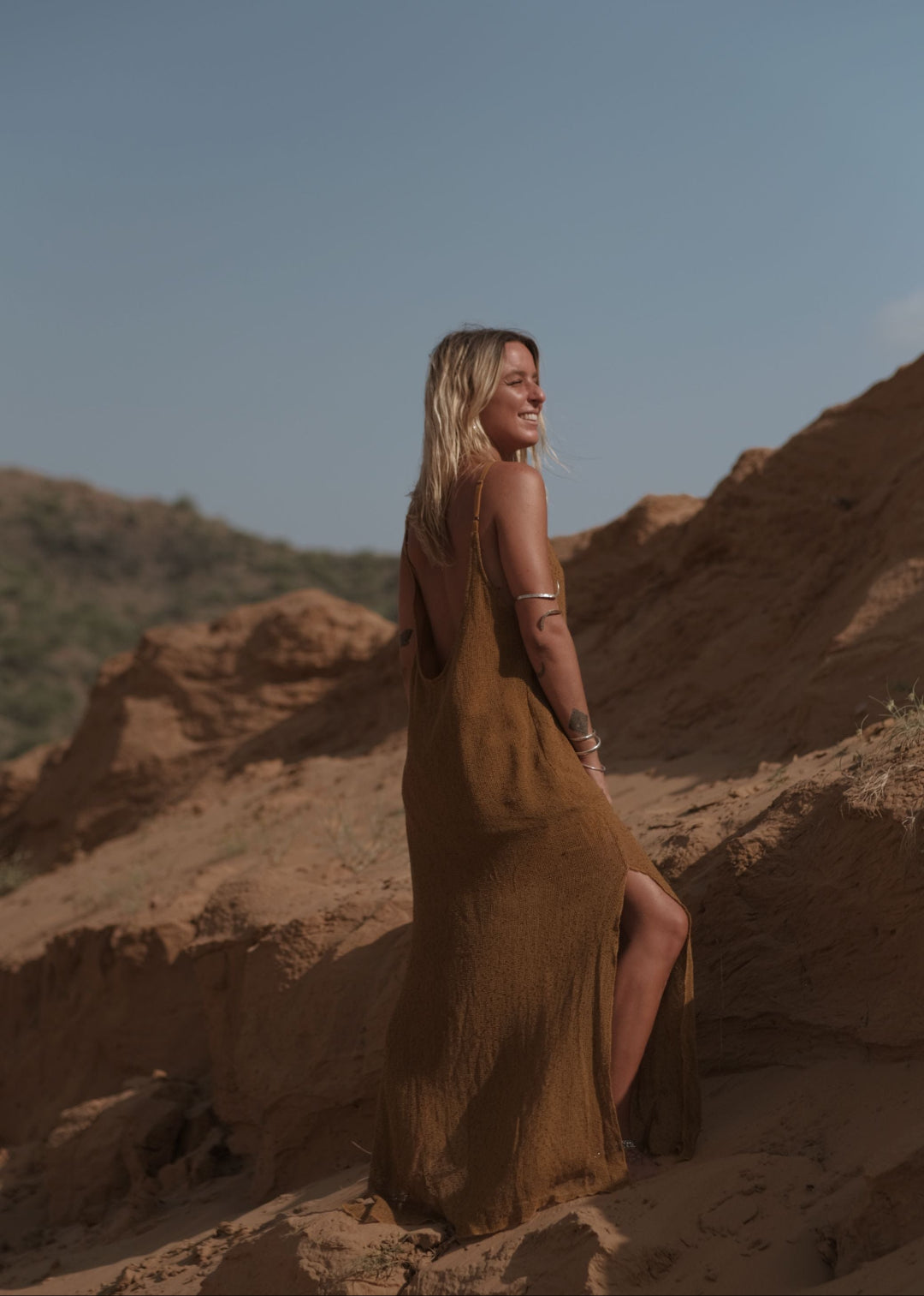 ANAT DRESS | GOLDEN image 7
