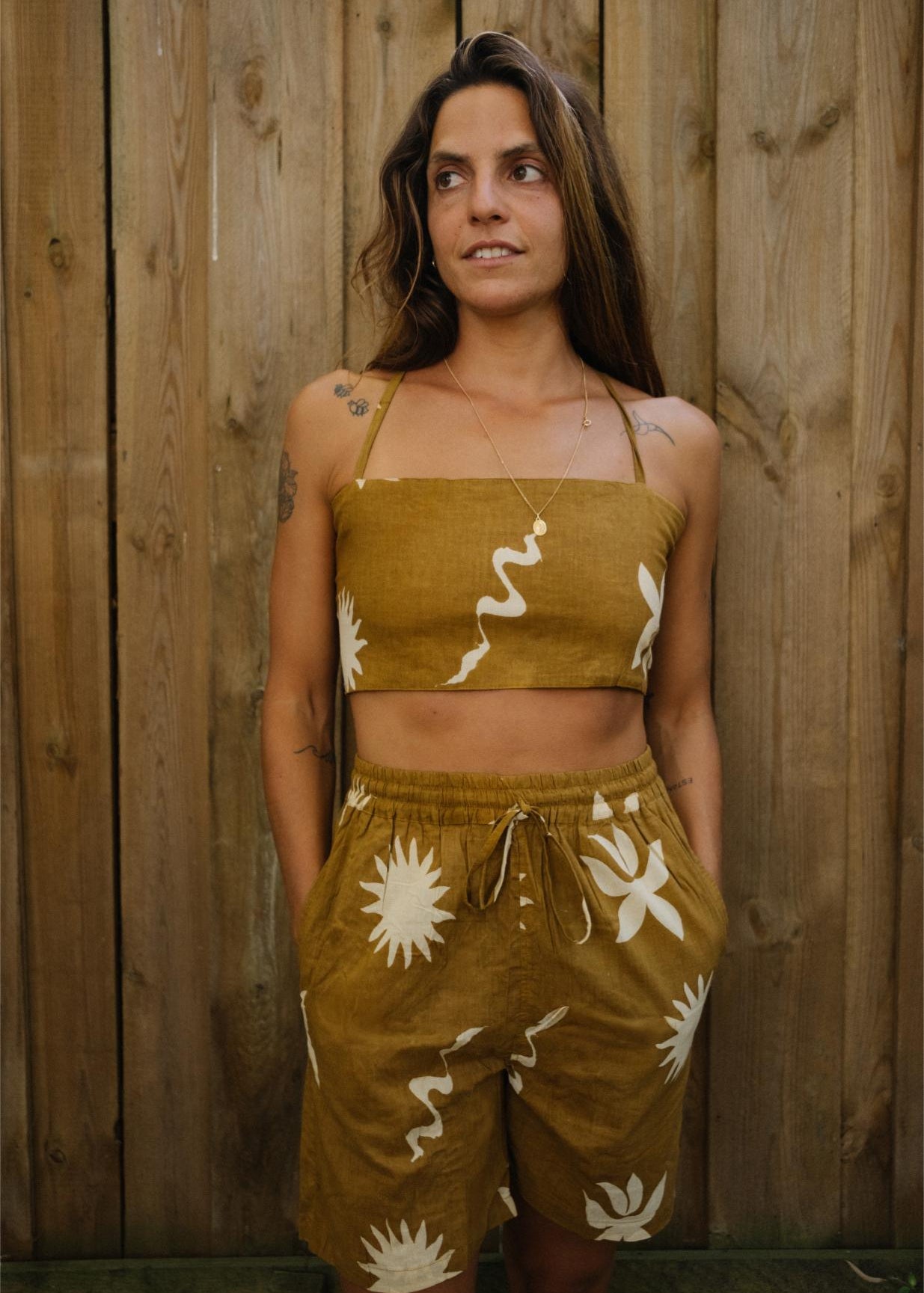 EMITHA TOP | OLI RUST PRINT image 1