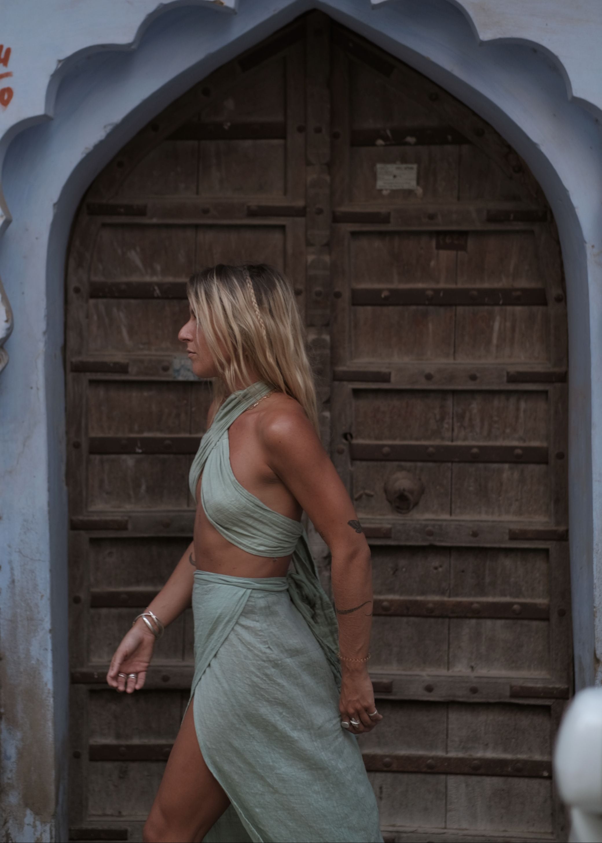 ISLA TOP | GREEK BLUE image 9