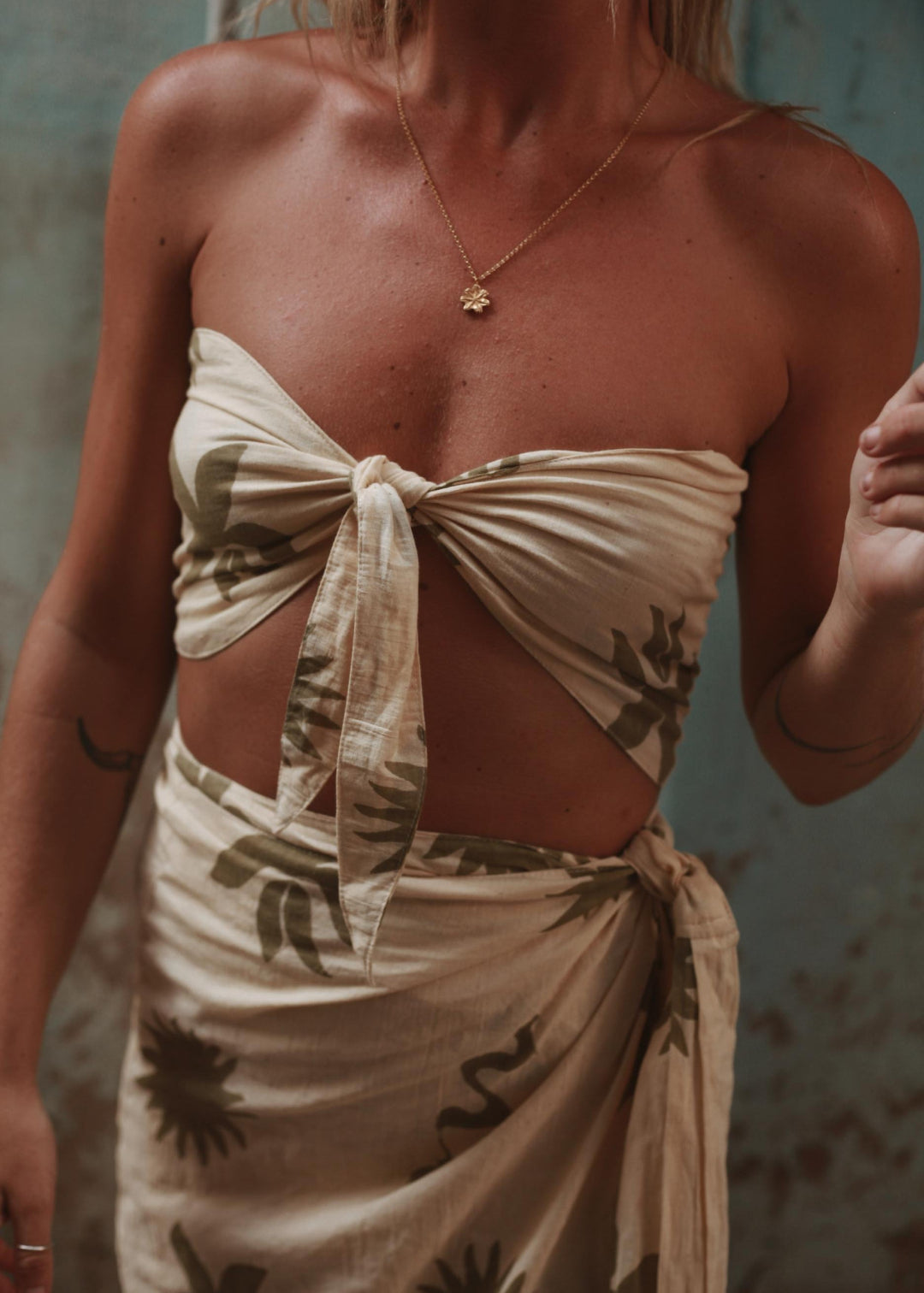 NAIA TOP | OLI SAGE PRINT image 5