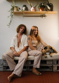 GINGHAM CHECKED PANTS | MALE image 0