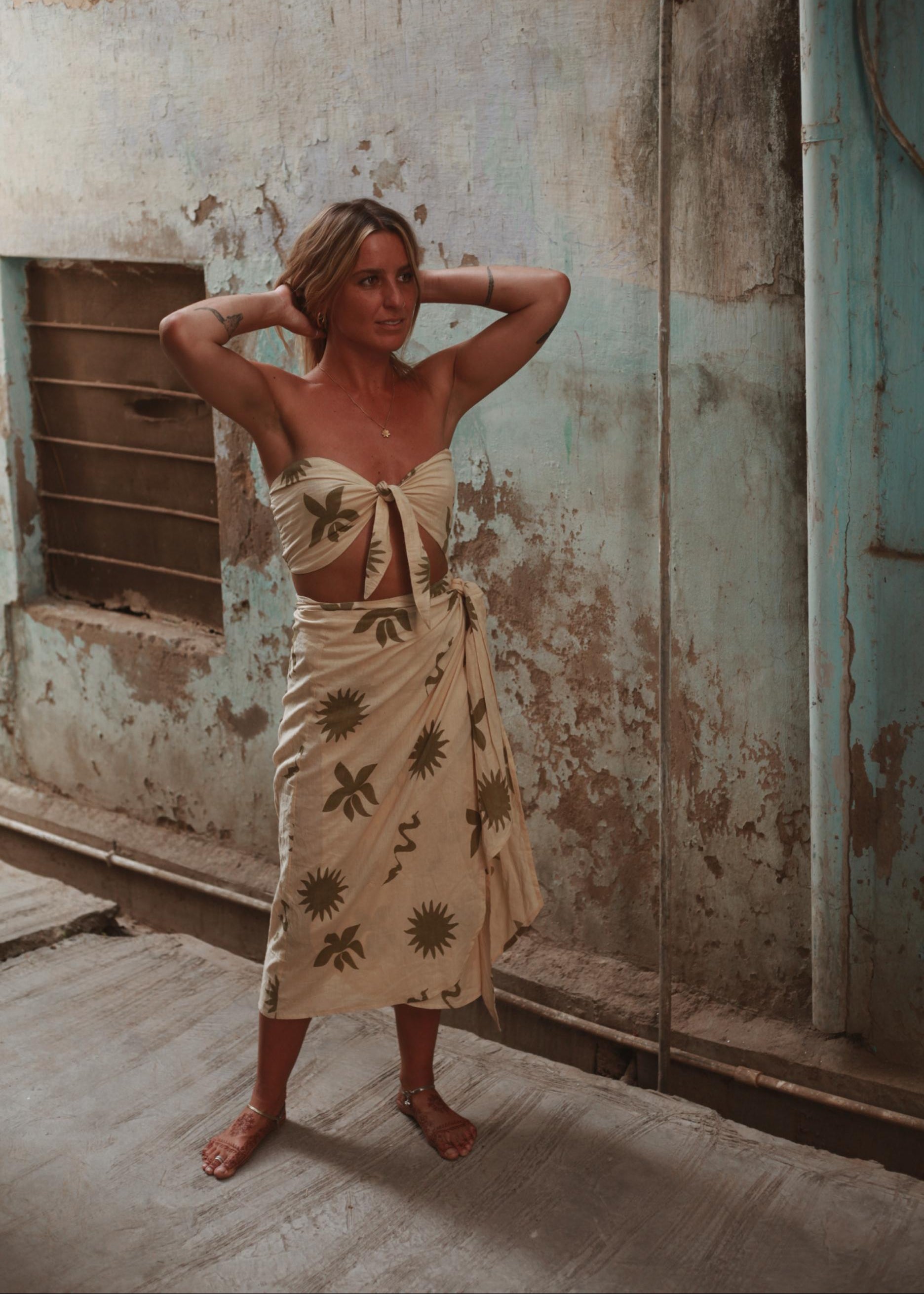 NAIA TOP | OLI SAGE PRINT image 7