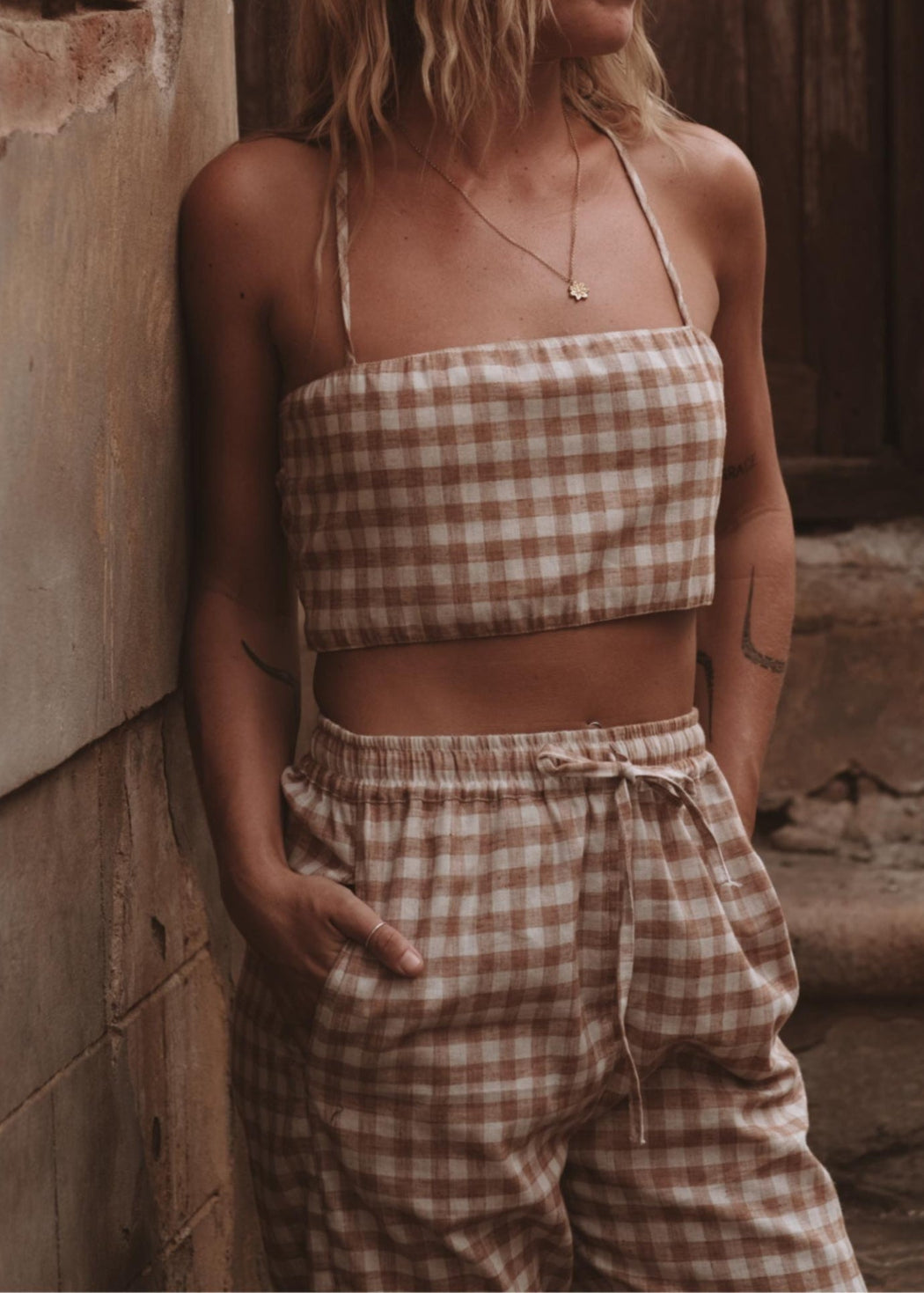 EMITHA TOP | GINGHAM CHECK image 5