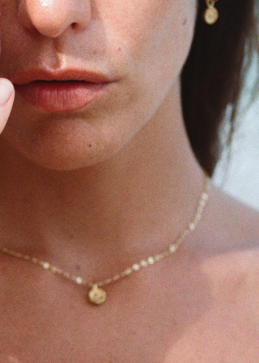 WILDFLOWER PENDANT | GOLD image 0