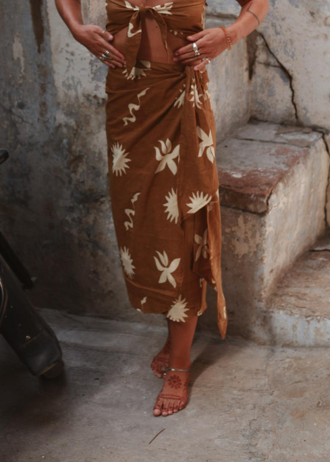 EMITHA TOP CO-ORD | OLI SET RUST image 6