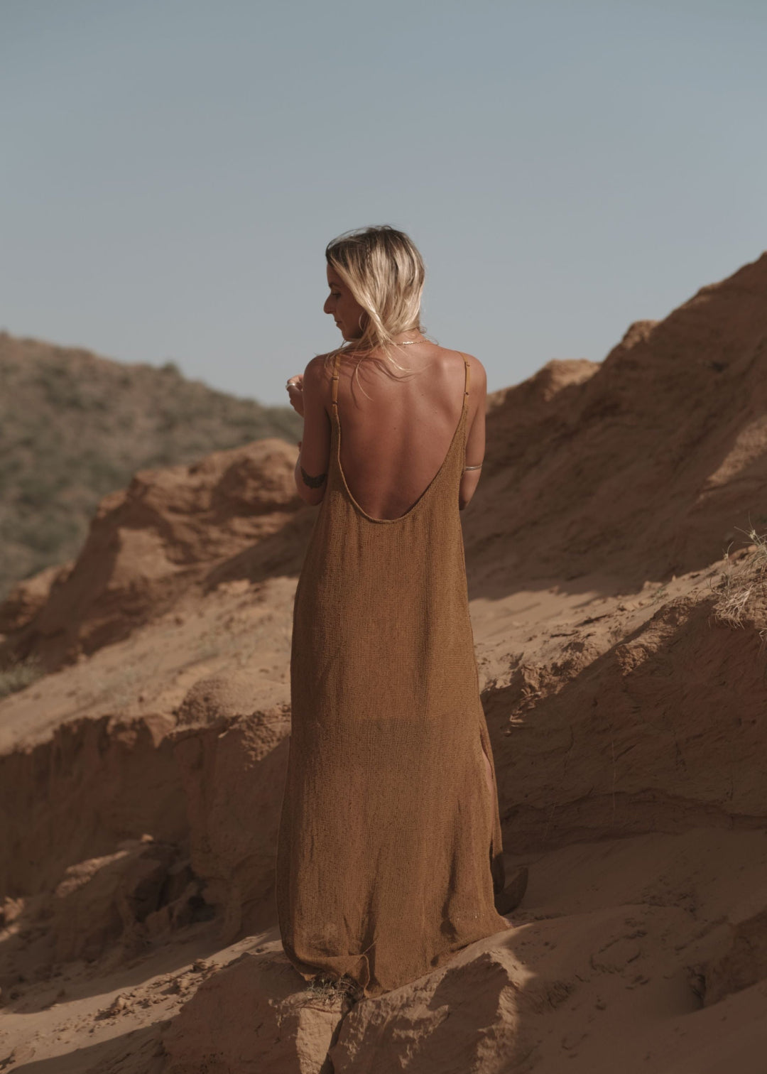 ANAT DRESS | GOLDEN image 3