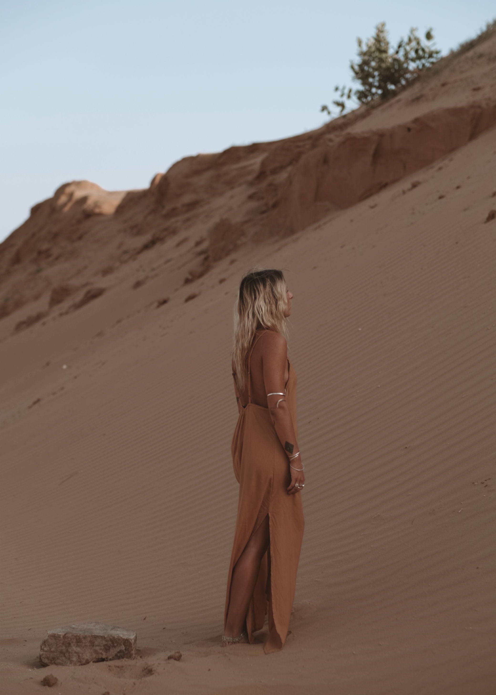 SARIYA DRESS | LIGHT RUST image 4