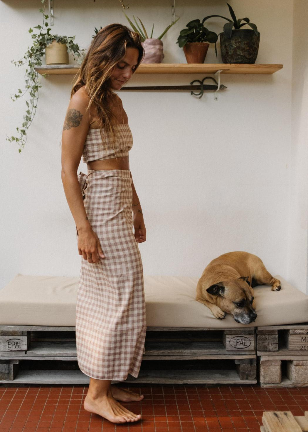 GINGHAM CHECK CO-ORD image 0