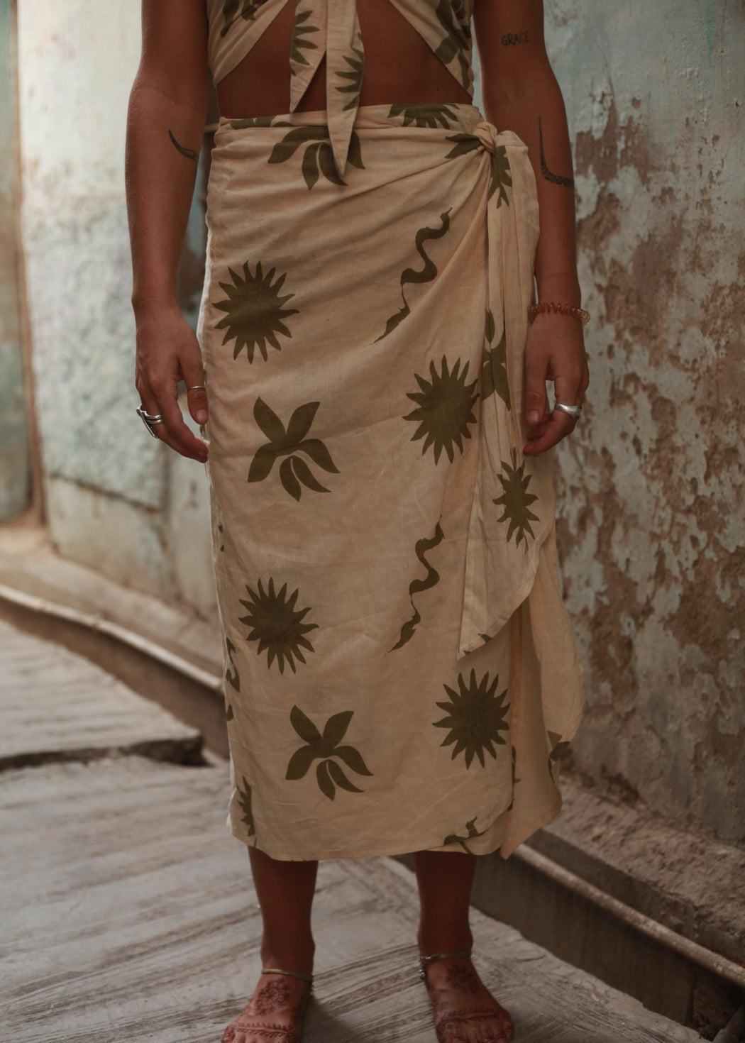 EMITHA TOP CO-ORD | OLI SET SAGE image 12