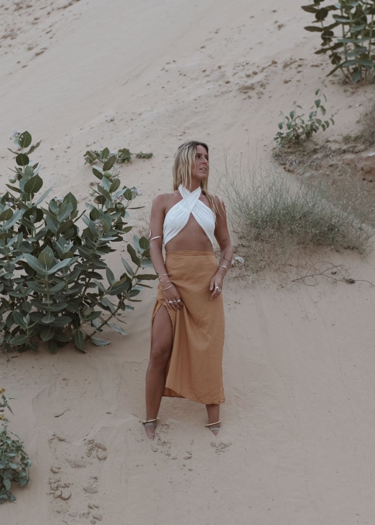 ALMA SKIRT | LIGHT RUST image 4