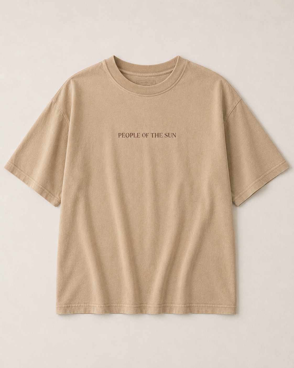 People of the Sun Tee | Washed Tobacco