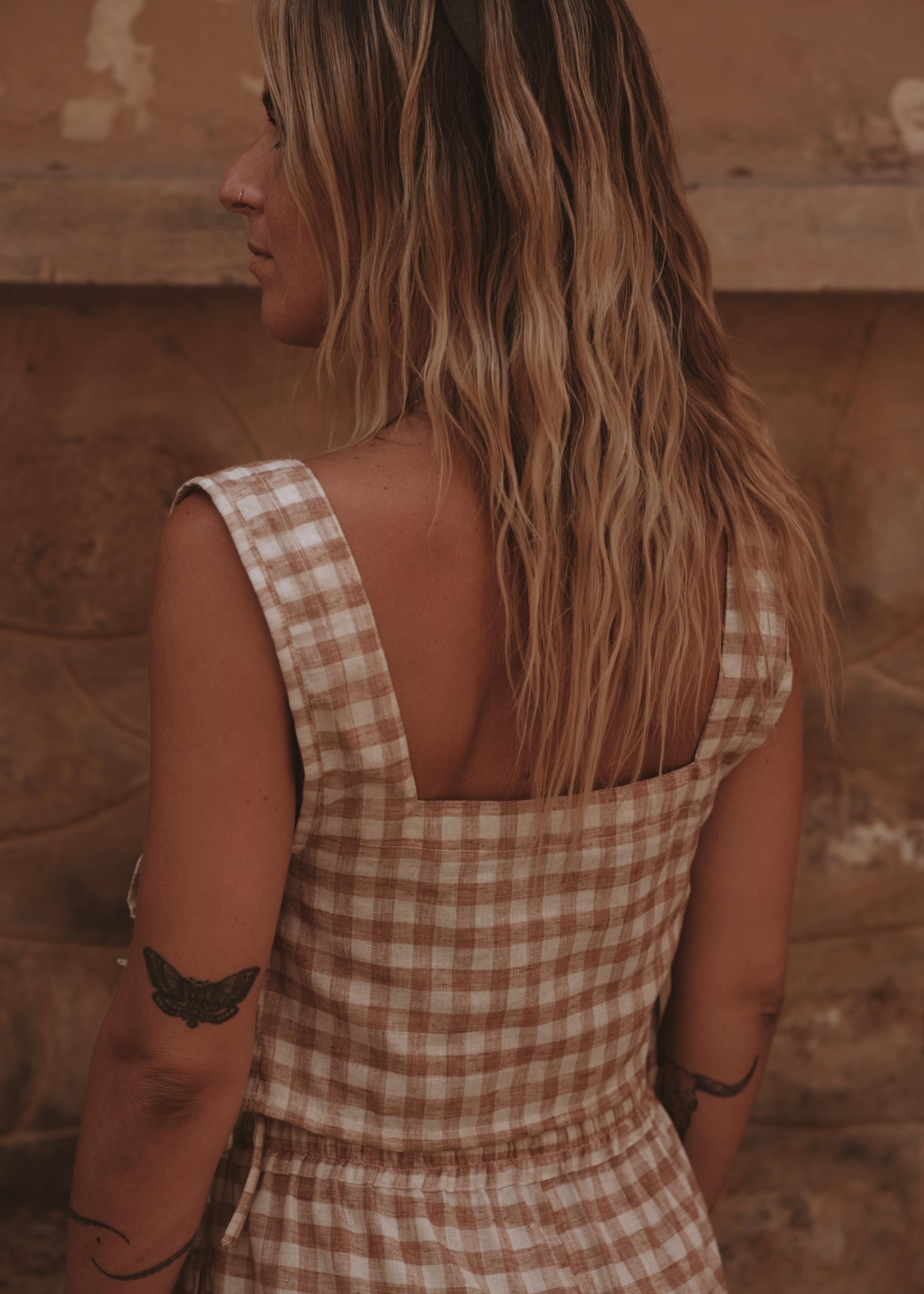 OSTRIA TOP | GINGHAM CHECK image 5