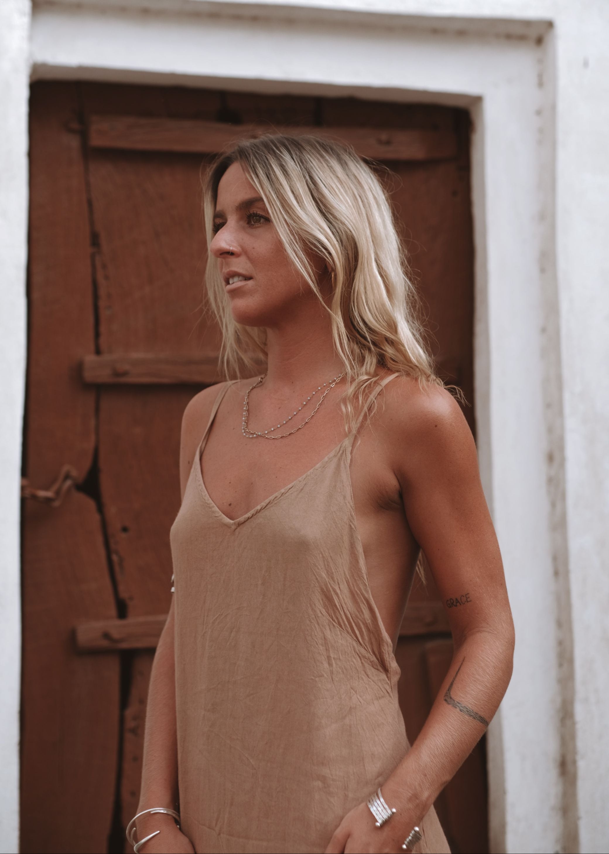 SARIYA DRESS | RUST OMBRE image 6