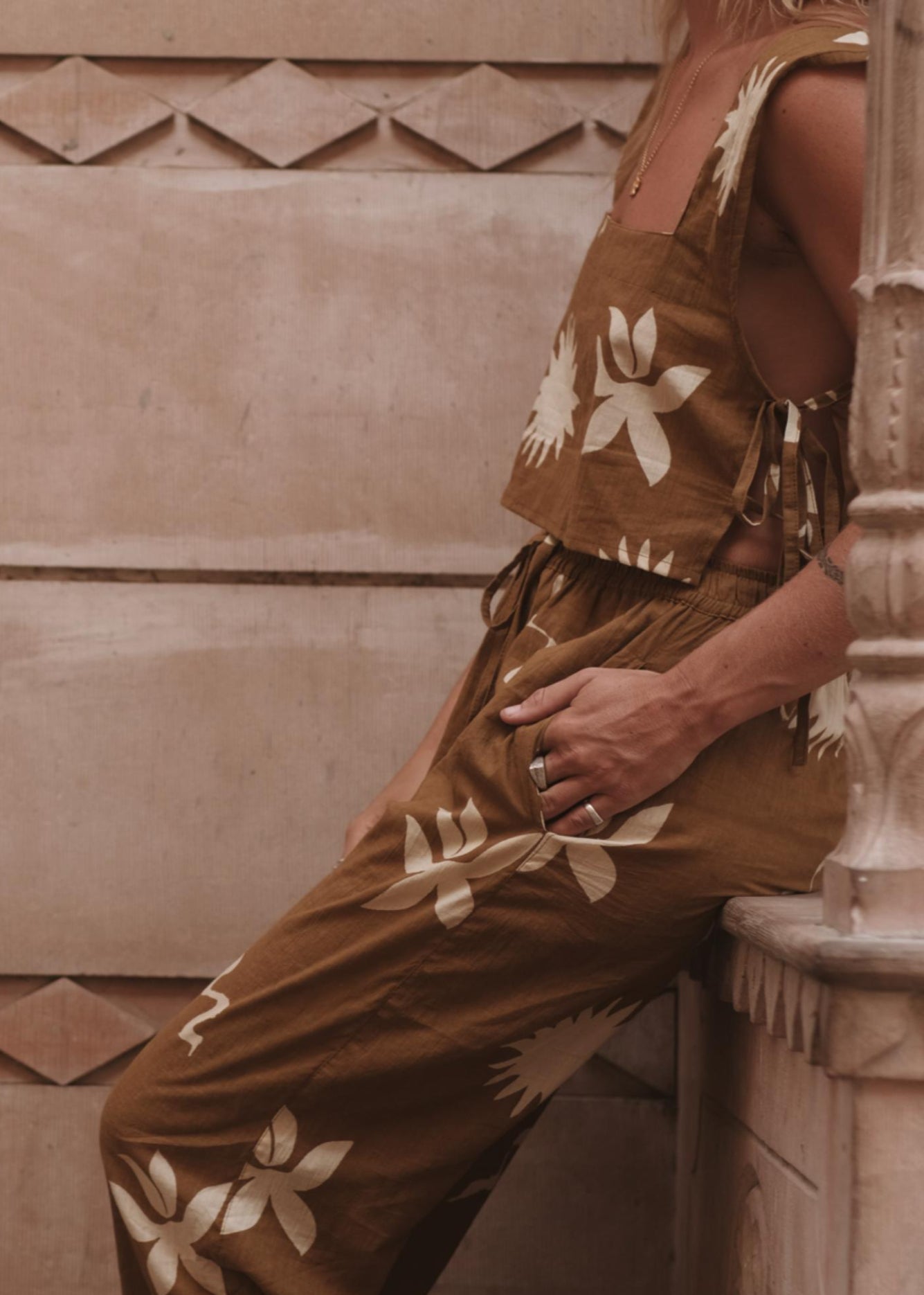 OSTRIA TOP | OLI RUST PRINT image 3