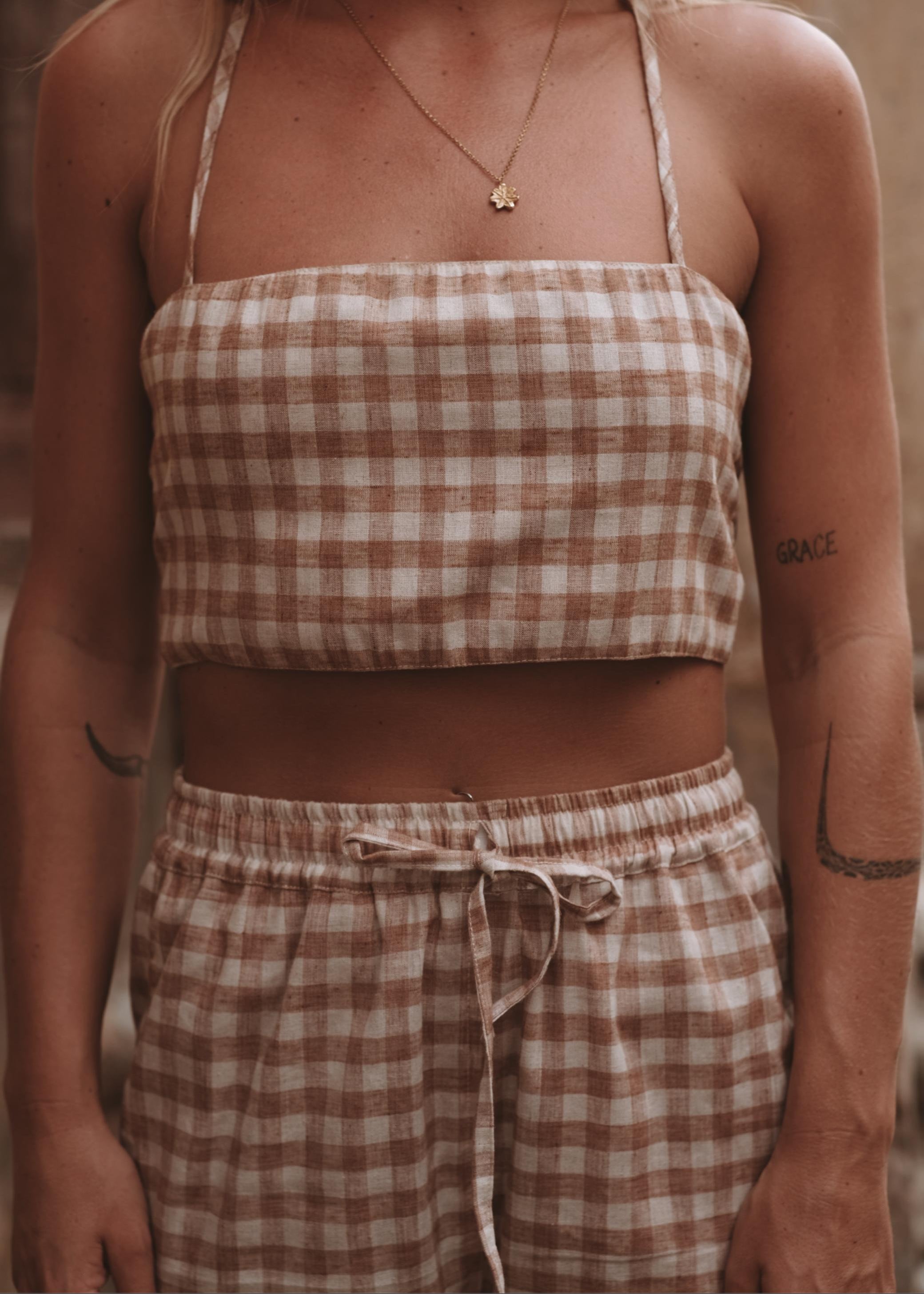 EMITHA TOP | GINGHAM CHECK image 4
