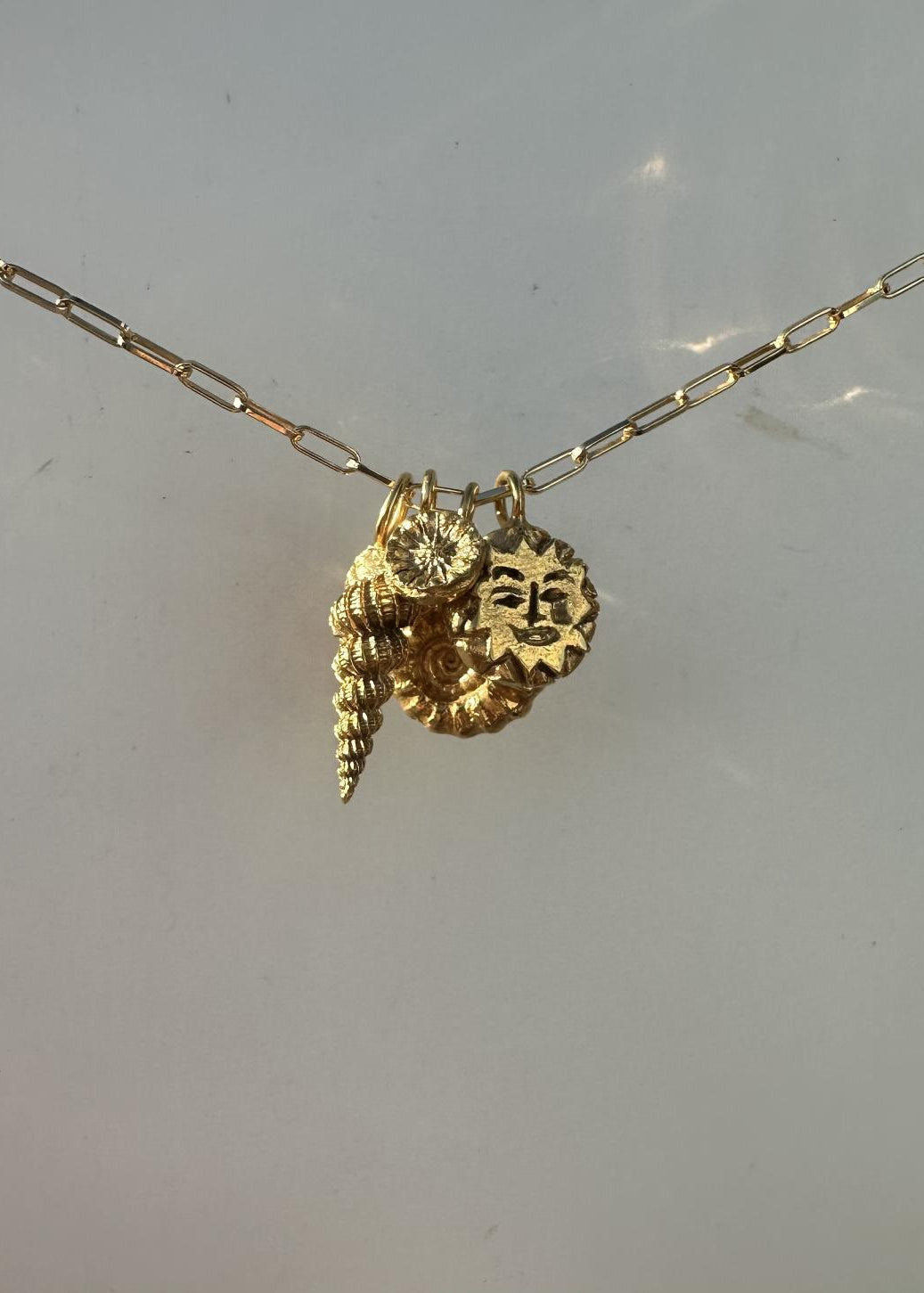 WILDFLOWER PENDANT | GOLD image 6