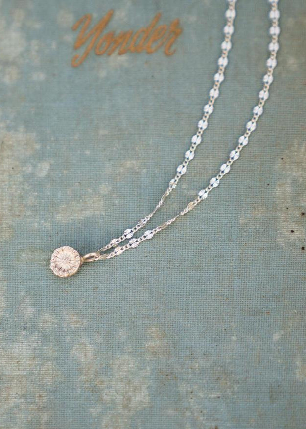 WILDFLOWER PENDANT | SILVER image 0