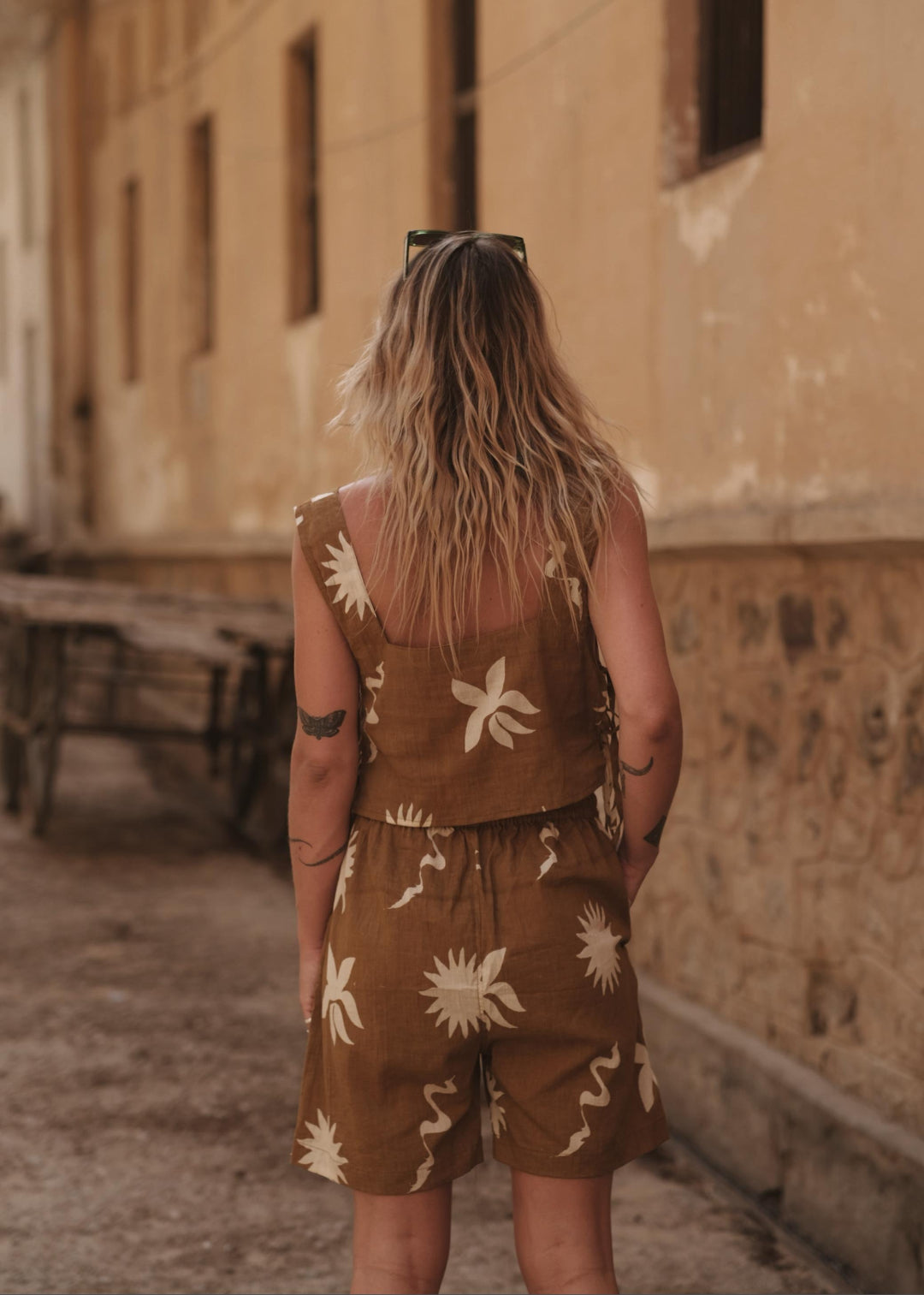 OLI SHORTIES | RUST PRINT image 3