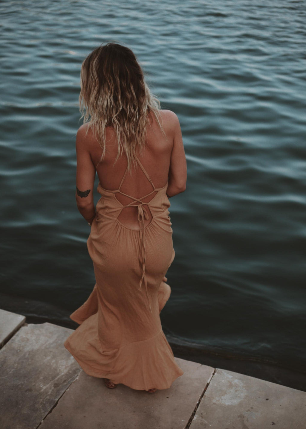 SIERRA DRESS | GOLD image 7
