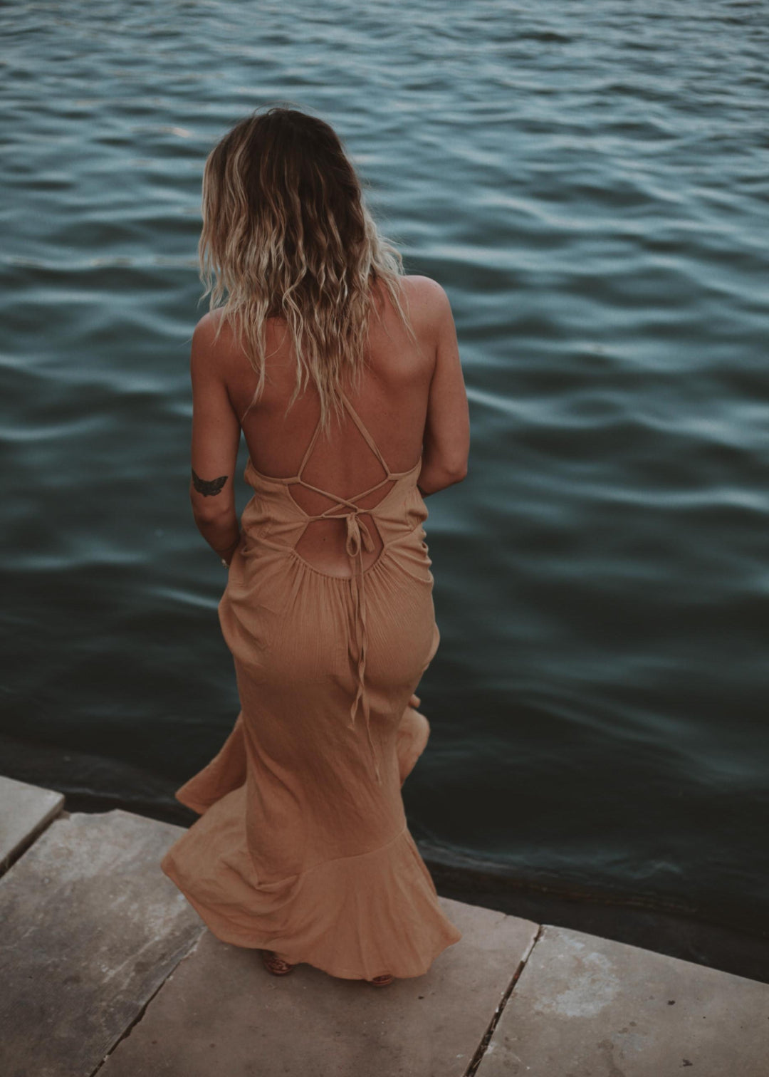 SIERRA DRESS | GOLD image 7