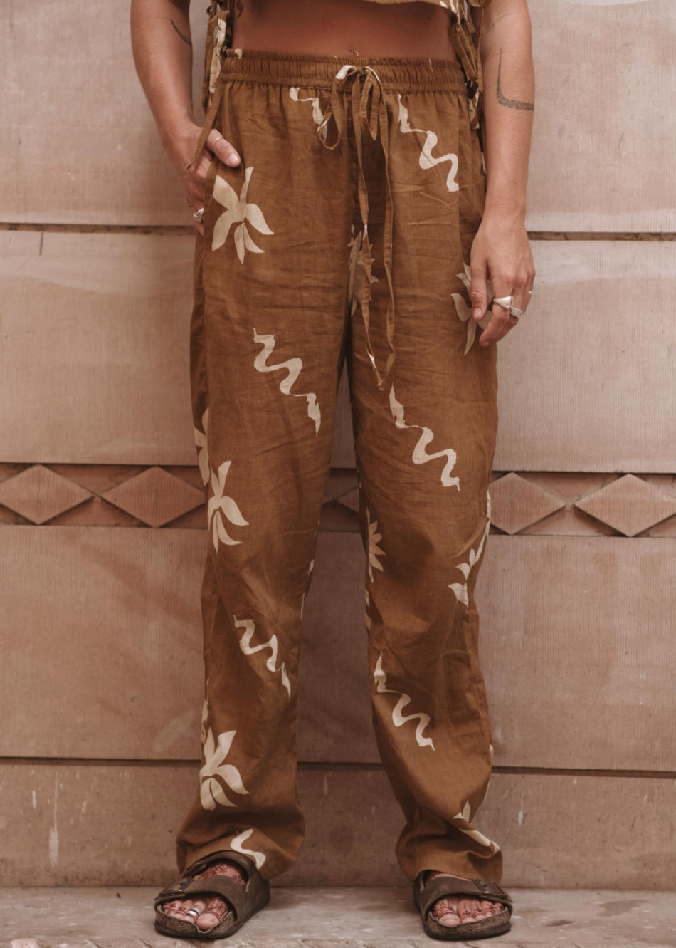 NAIA TOP CO-ORD | OLI SET RUST image 7