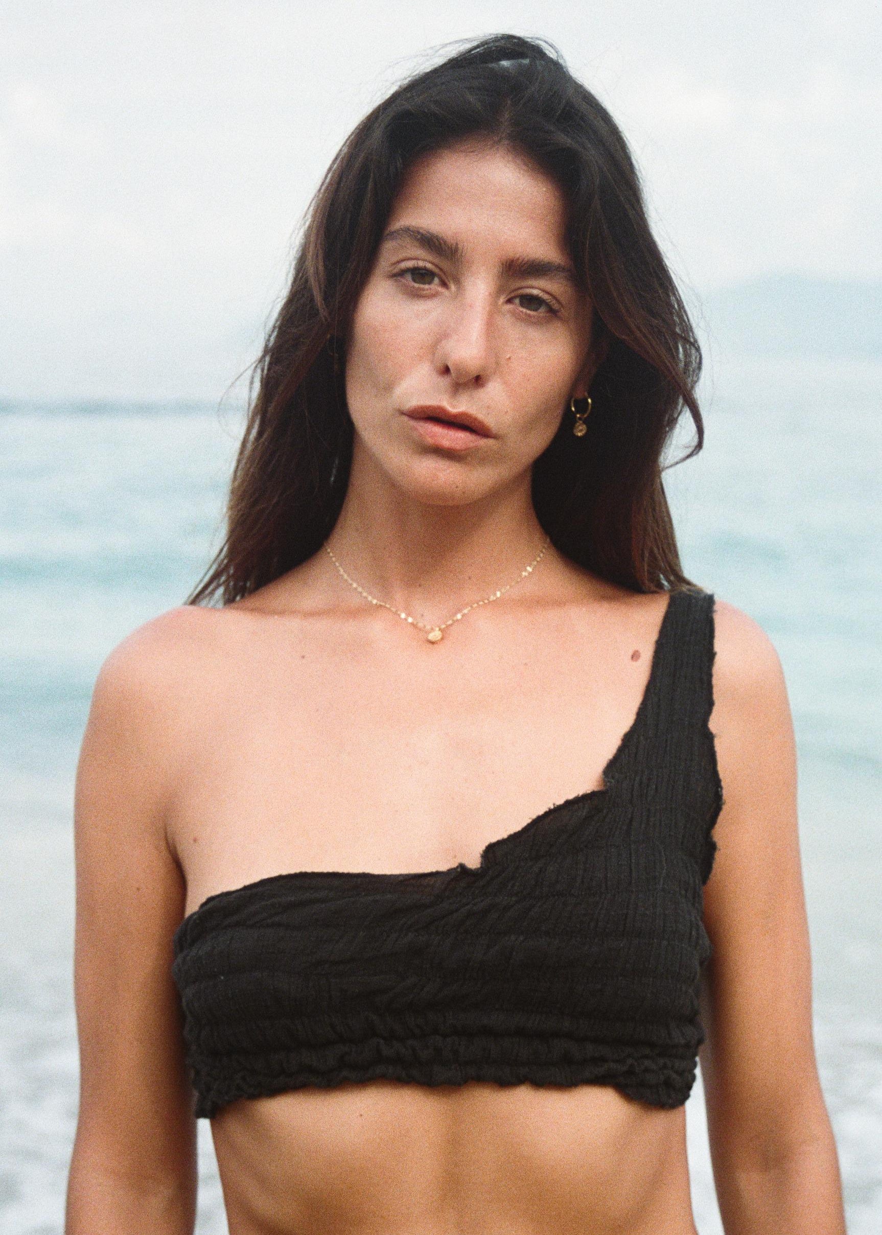 RITA TOP | BLACK image 0