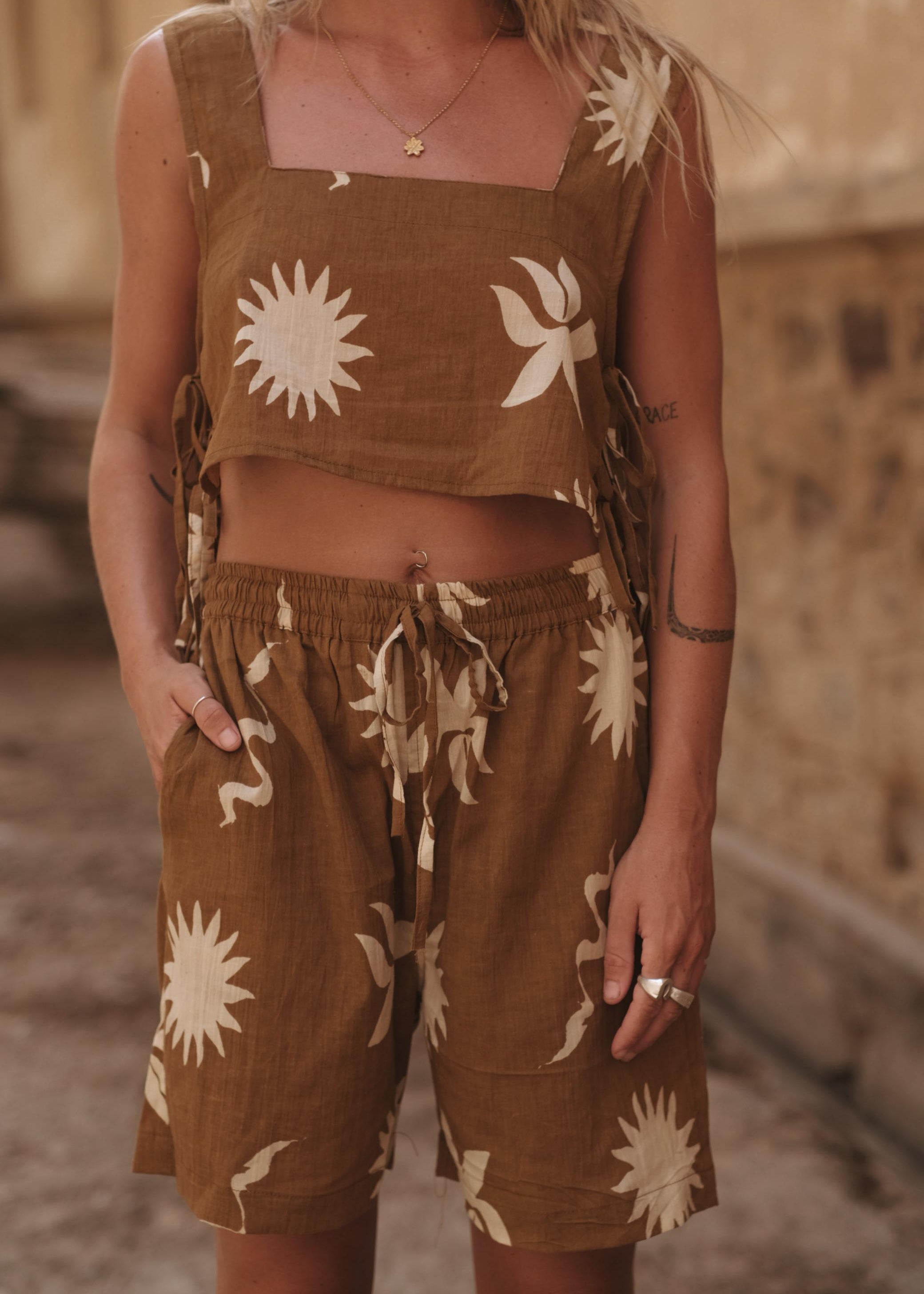 OSTRIA TOP | OLI RUST PRINT image 1