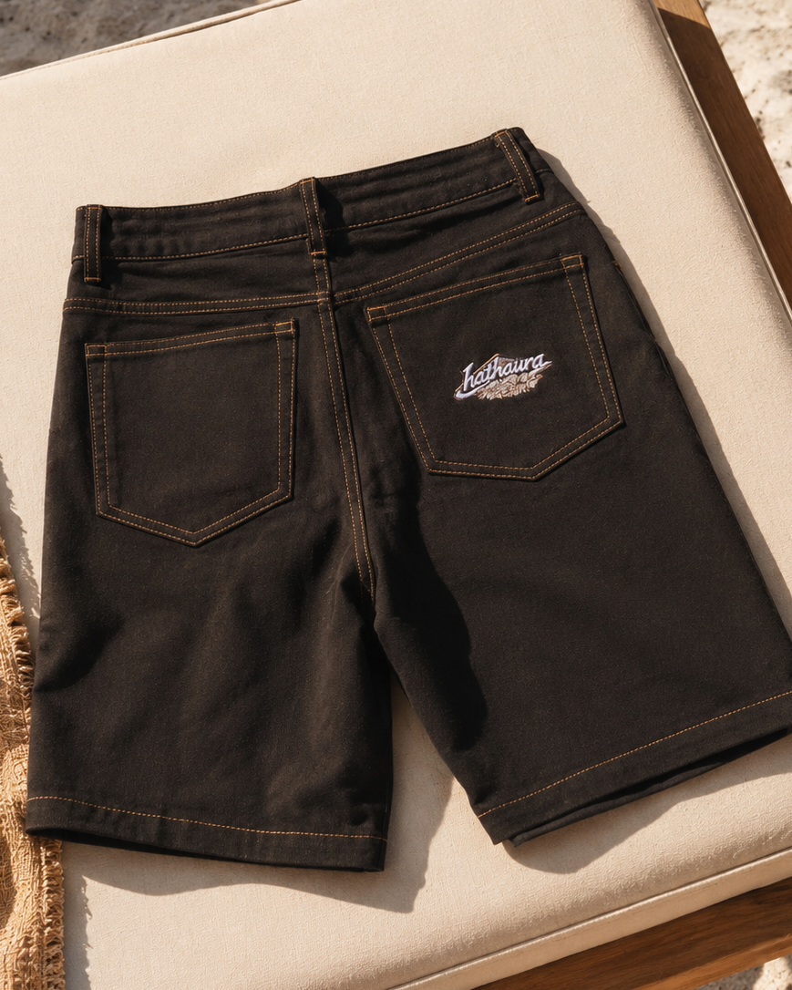 Denny Shorts | Brown Denim
