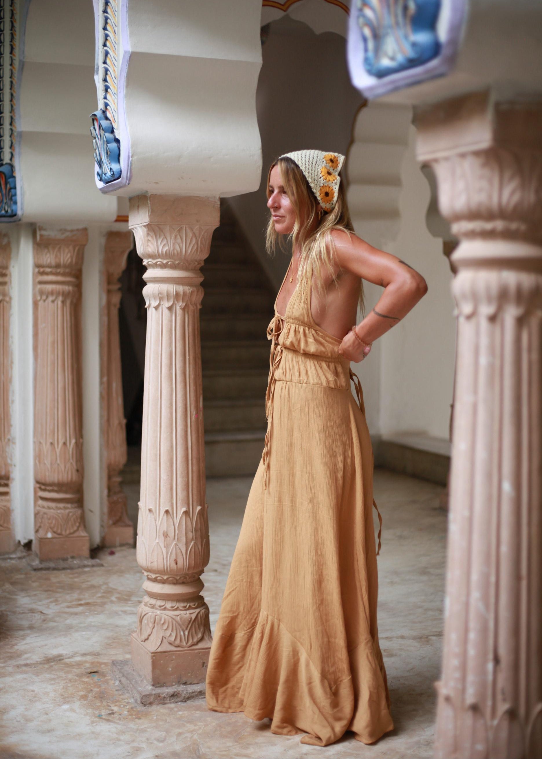 SIERRA DRESS | GOLD image 8