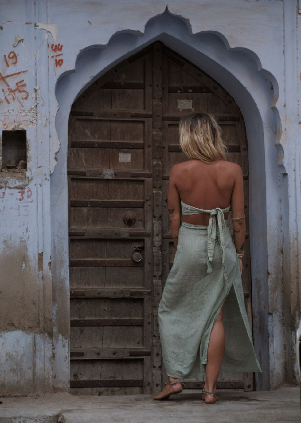 ISLA TOP | GREEK BLUE image 7
