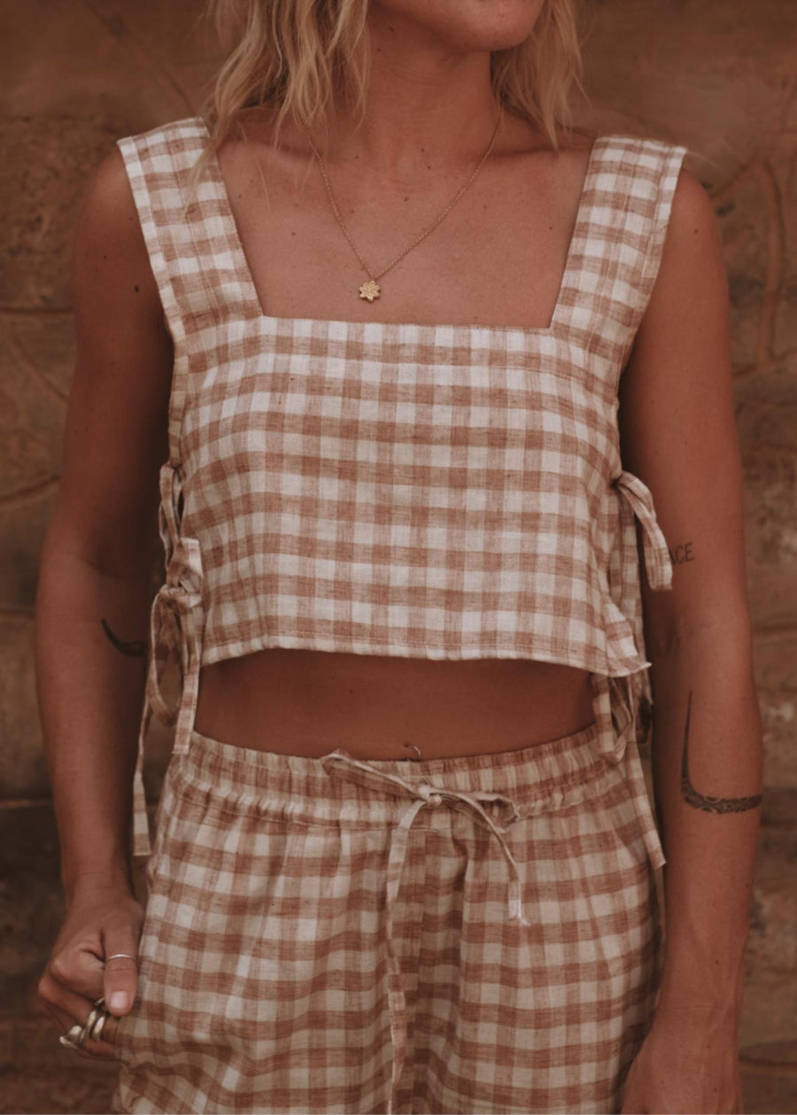 OSTRIA TOP | GINGHAM CHECK image 2