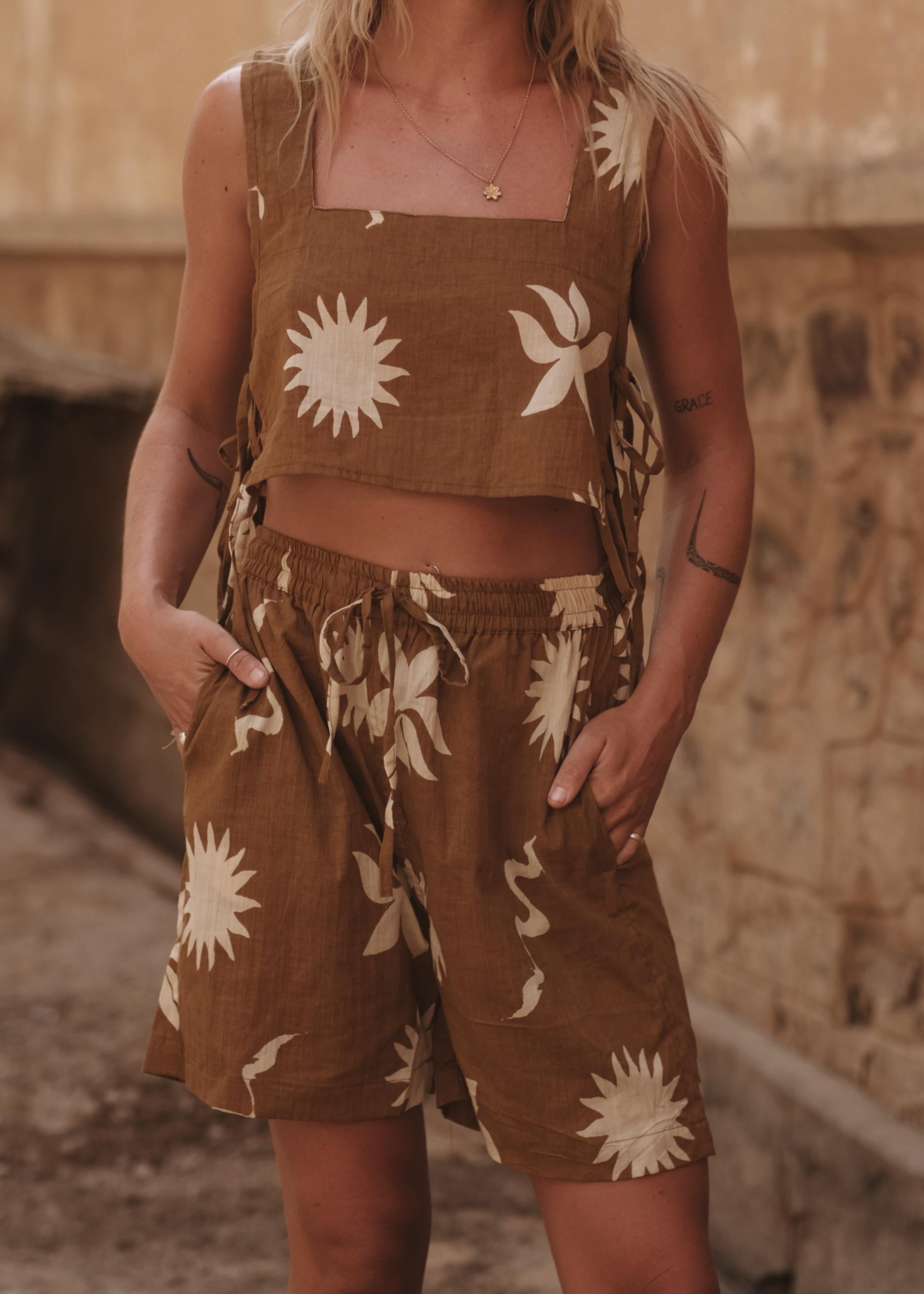 OSTRIA TOP | OLI RUST PRINT image 0