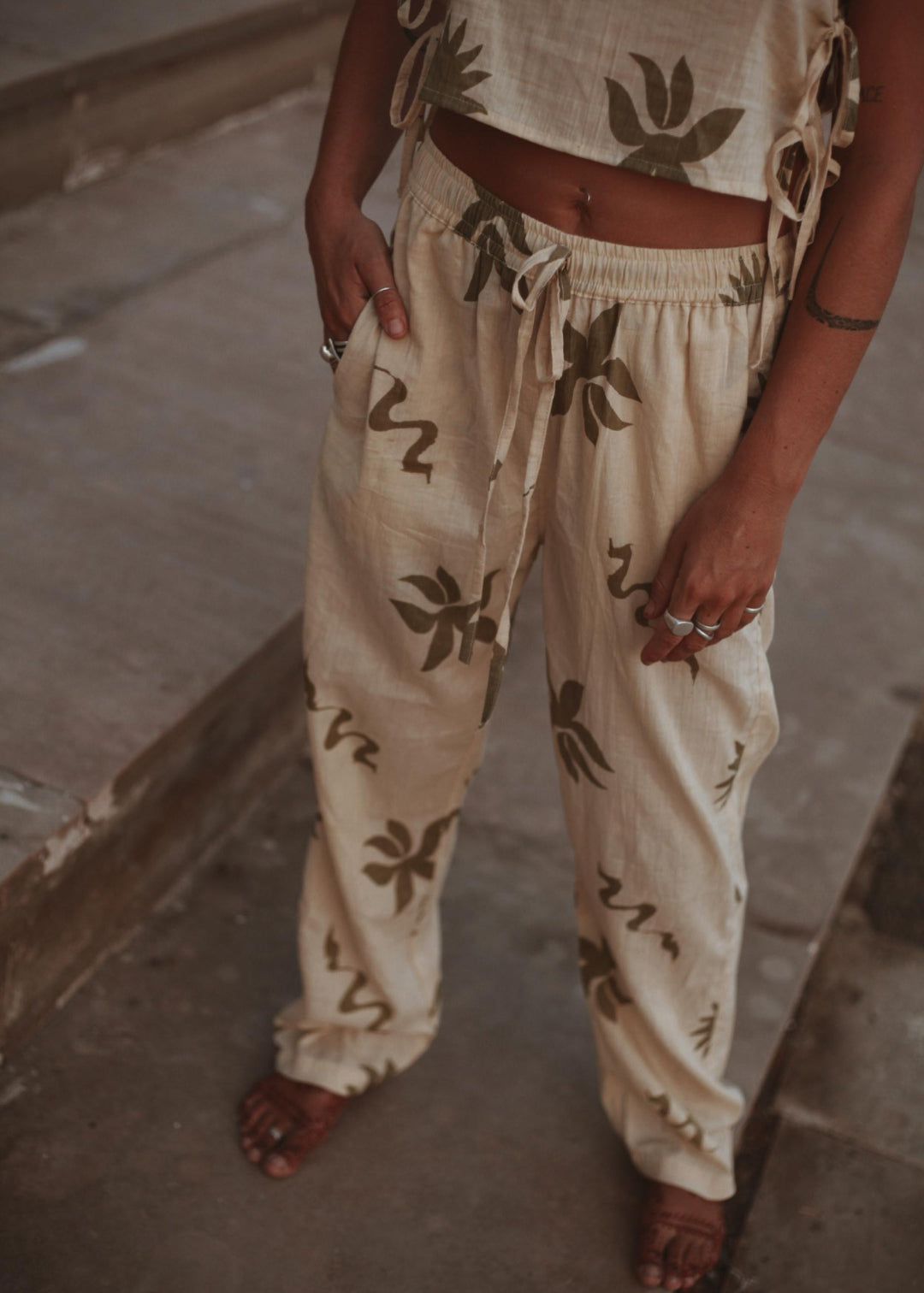EMITHA TOP CO-ORD | OLI SET SAGE image 7