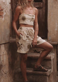OLI SHORTIES | SAGE PRINT image 0