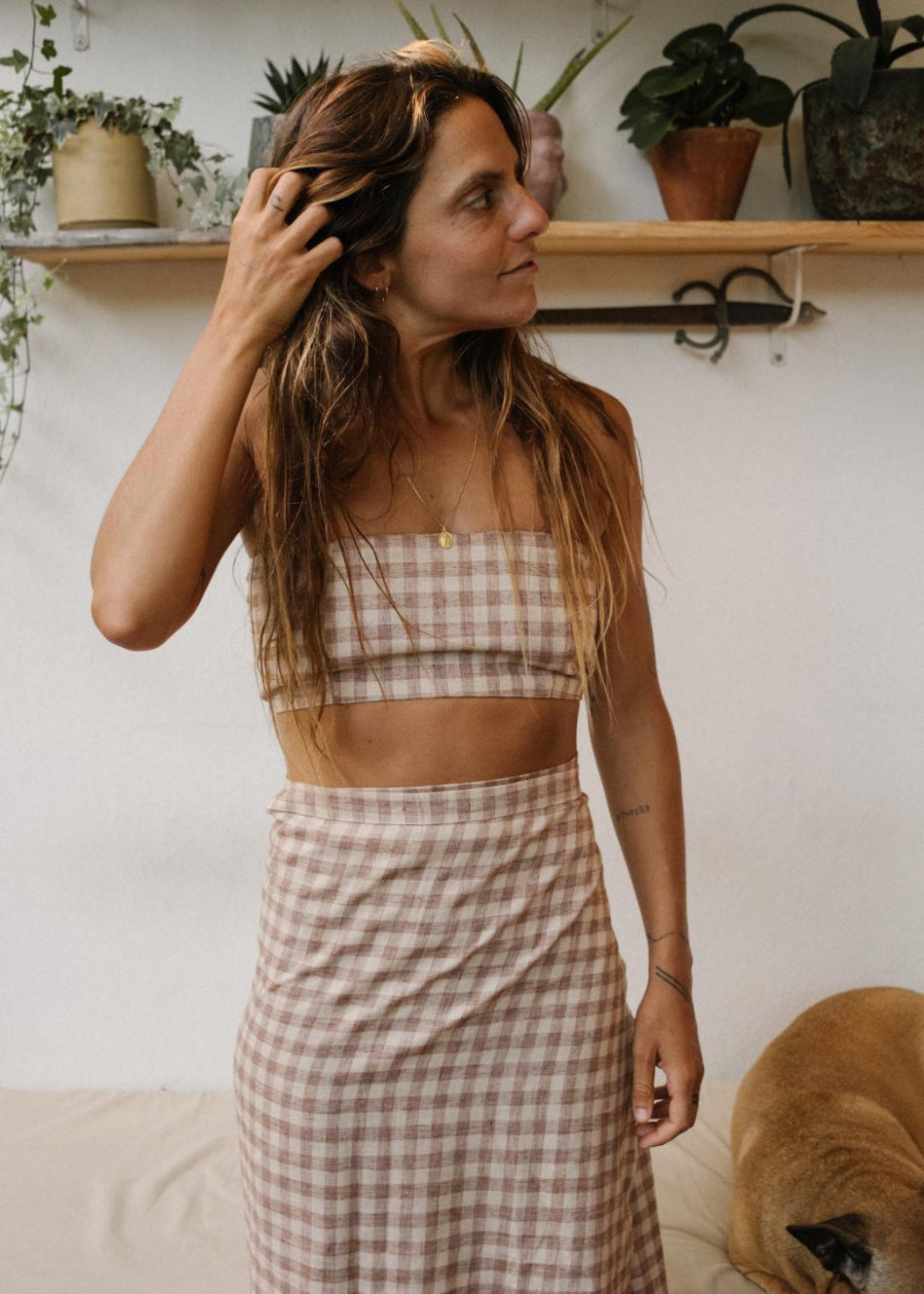 GINGHAM CHECK CO-ORD image 4